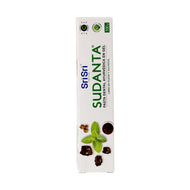 Pasta Dental en Gel con Carbón Activado Efecto Blanqueador Libre de Flúor 100g - Sudanta