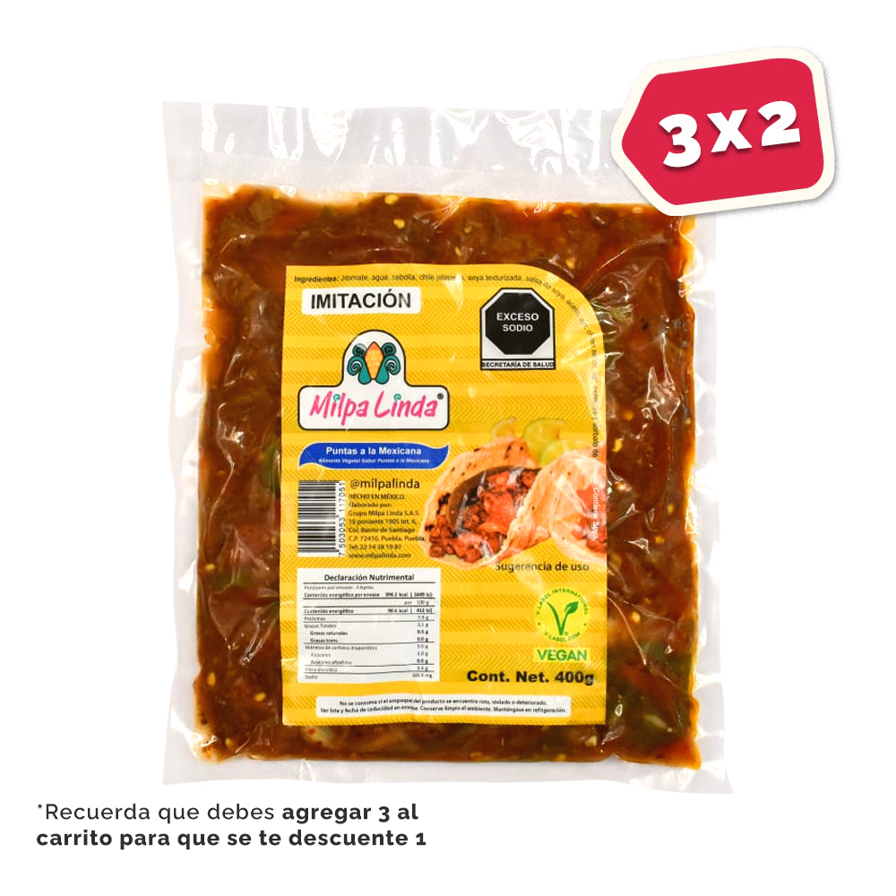 Puntas a la Mexicana 400g - Milpa Linda