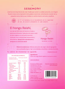 Hongo Reishi Orgánico 120 g - SEREMONY