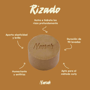 Shampoo para cabello rizado 100g - NANAH