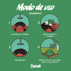 Shampoo romero menta 100g - NANAH