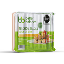 Cargar imagen en el visor de la galería, Salchicha Clásica Vegana 245 g - Better Balance
