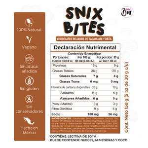 Snix bites  150g- Bowl Bar