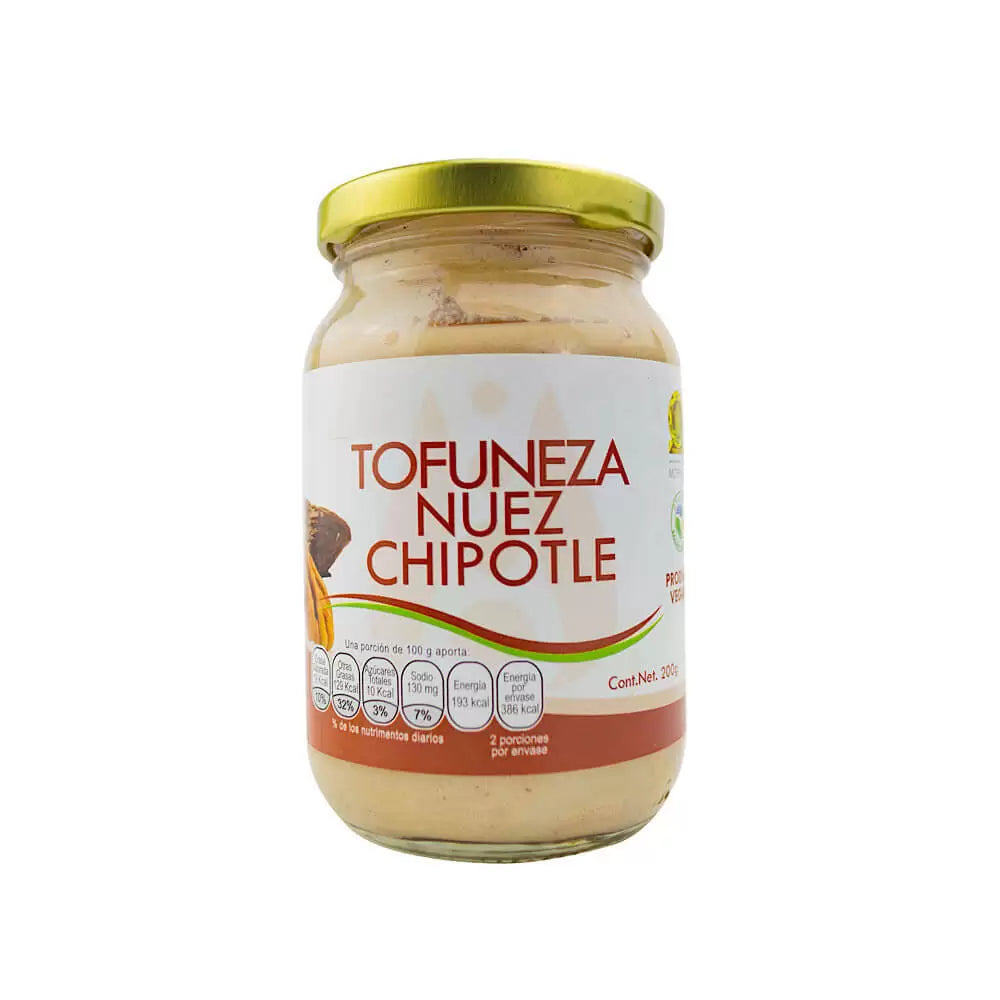 Tofuneza (Mayonesa Vegana) Sabor  nuez chipotle 200g