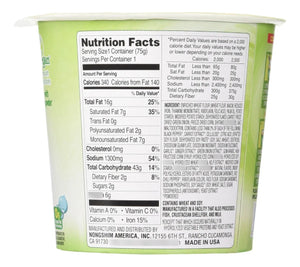 Ramen Instantáneo Sabor Vegetales en Vaso 75 g- Nongshim Soon