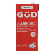 Leche de almendras sin azúcar 1 litro - GUD