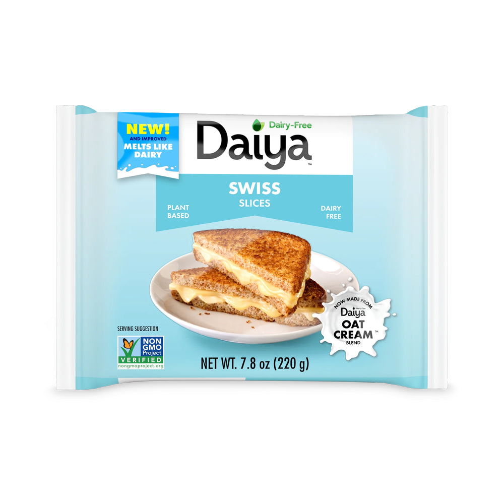 Rebanadas de queso Suizo 220g - Daiya
