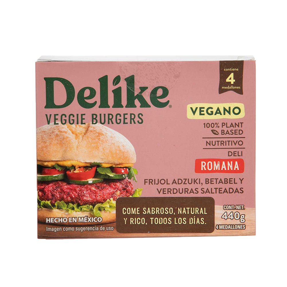 Hamburguesa Vegana Romana - Delike