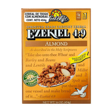 Cargar imagen en el visor de la galería, Cereal Ezekiel 4:20 sin Harina con Almendras - Food for Life
