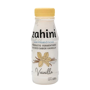 Yogurt bebible de coco sabor vainilla 220g- Zahini