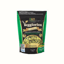 Cargar imagen en el visor de la galería, Chorizo Verde Gourmet de Semillas 250g- Veggiorizo
