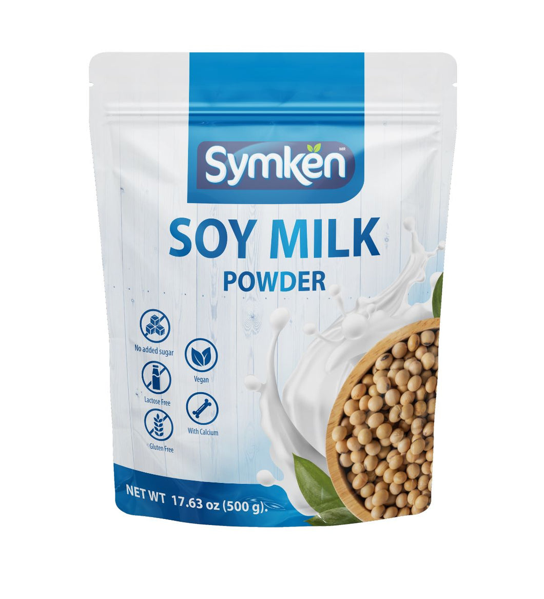 Soya Natural sin azúcar en Polvo 500 g – Symken