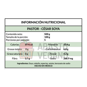 Pastor César Soya 500 g