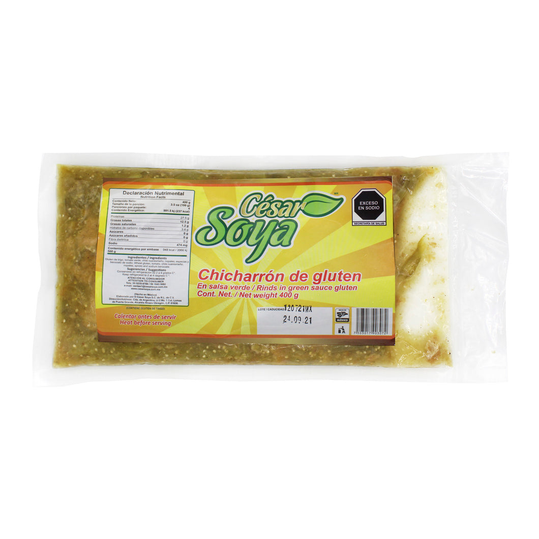 Chicharrón en Salsa Verde César Soya 400 g