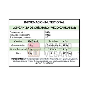 Longaniza de Chícharo 330gr - VECO